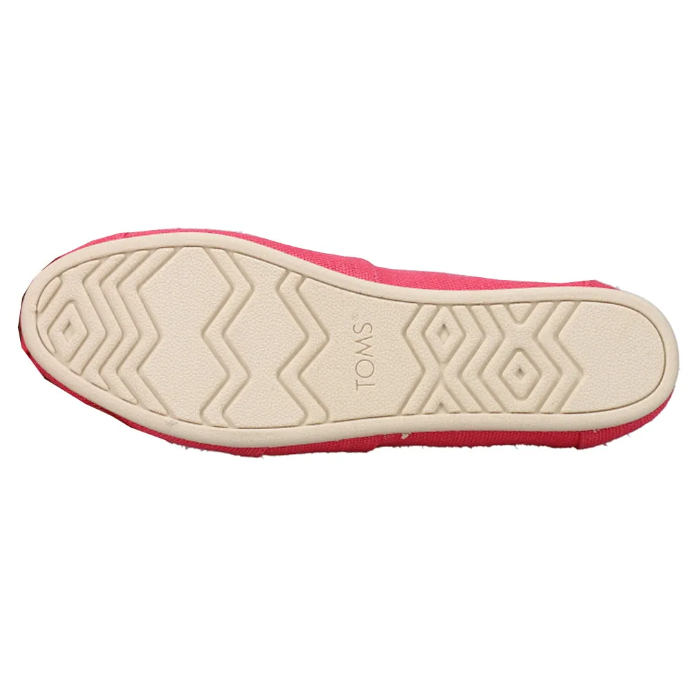 Alpargata Canvas Slip On Flats