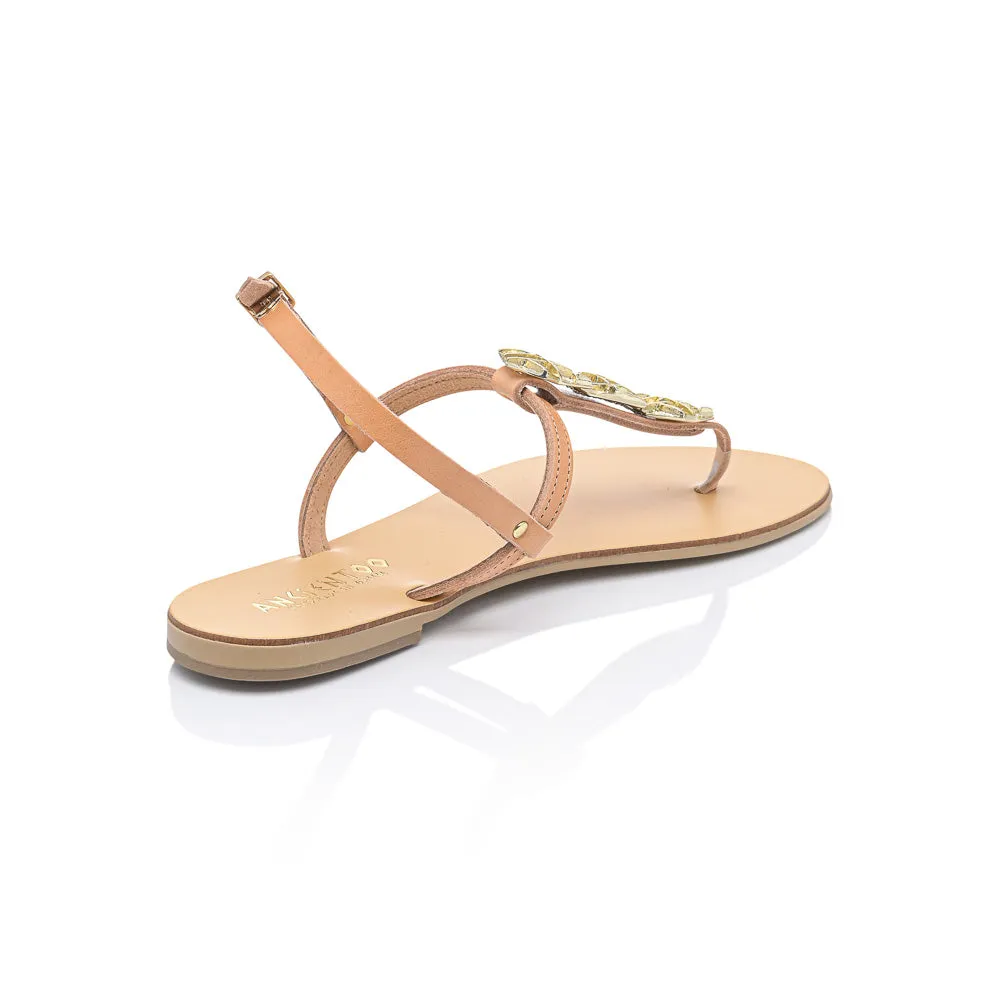 Ancientoo T-Straps Sandals Morfi