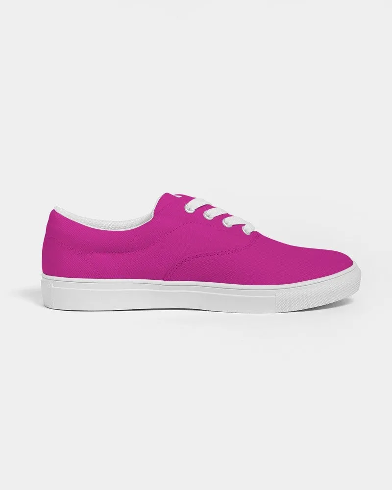 Bright Cool Magenta Women's Canvas Sneakers | Women's | Bright Pure Cool Magenta | C12M100Y0K0