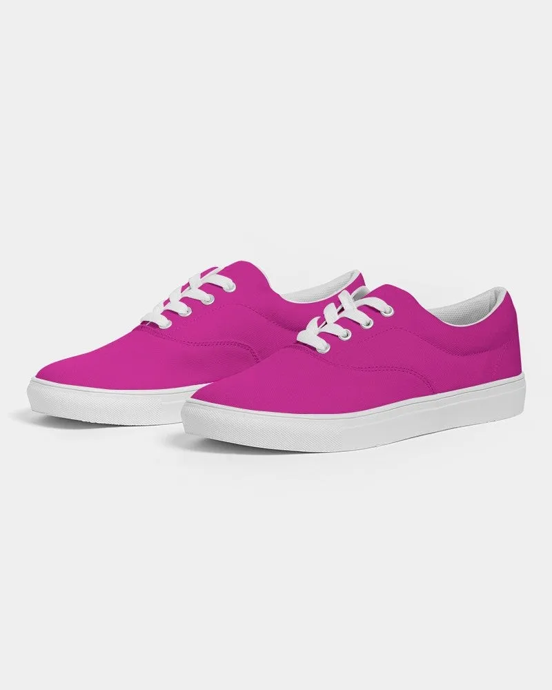 Bright Cool Magenta Women's Canvas Sneakers | Women's | Bright Pure Cool Magenta | C12M100Y0K0