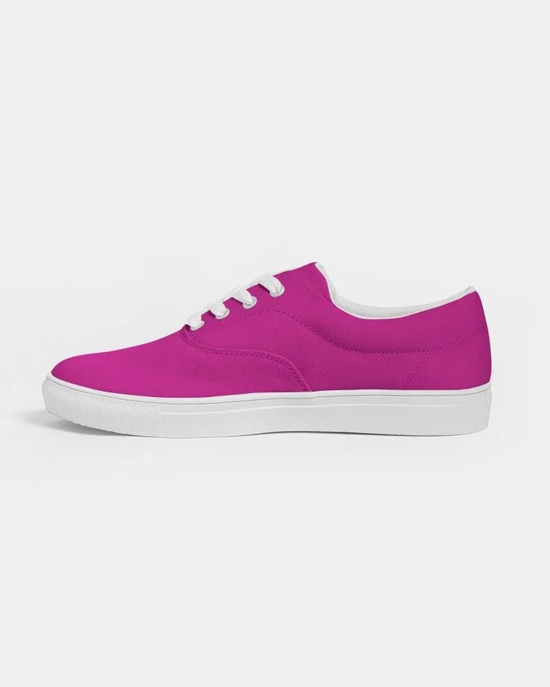 Bright Cool Magenta Women's Canvas Sneakers | Women's | Bright Pure Cool Magenta | C12M100Y0K0