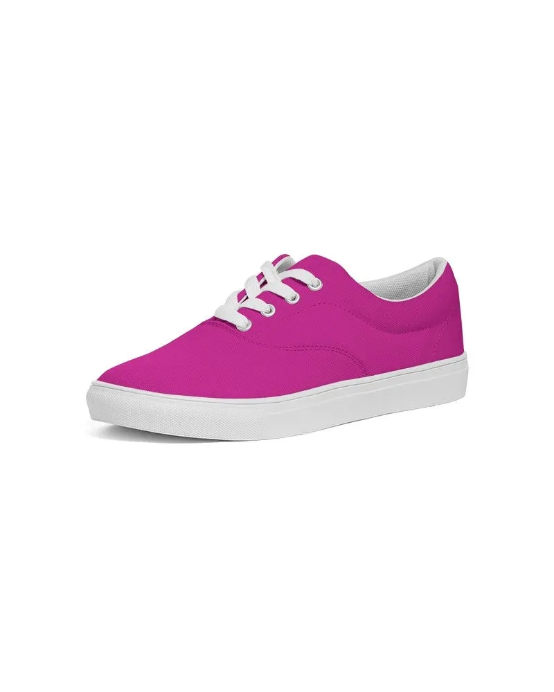 Bright Cool Magenta Women's Canvas Sneakers | Women's | Bright Pure Cool Magenta | C12M100Y0K0