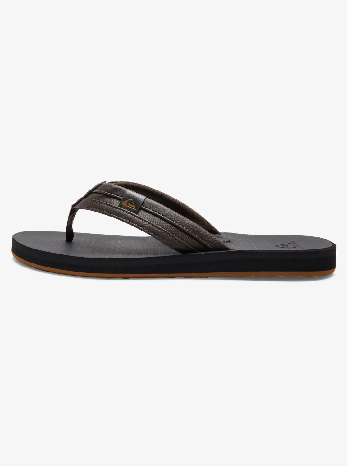 Carver Squish Sandals - Brown/Black/Brown