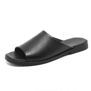 Casual Leather Slippers