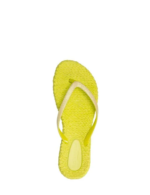 Cheerful Flipflops Yellow