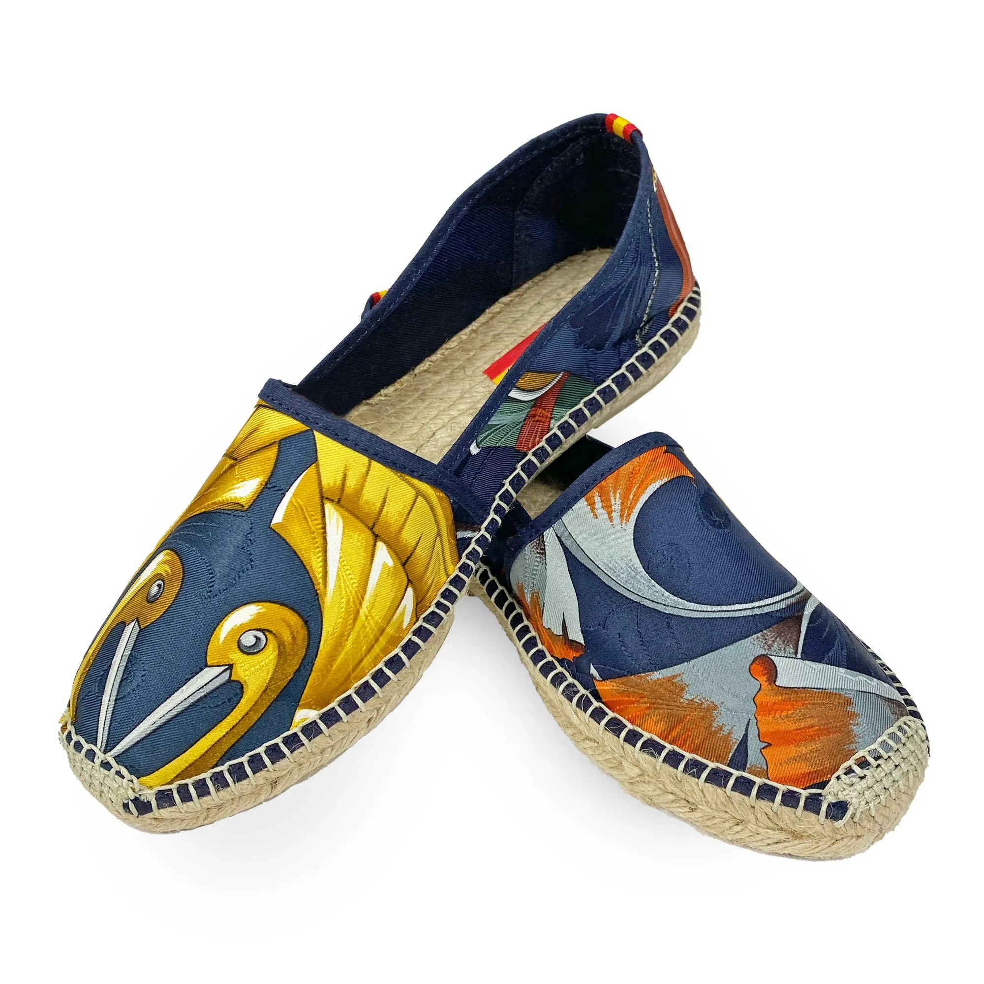 DAIMYO Navy Classic Espadrilles