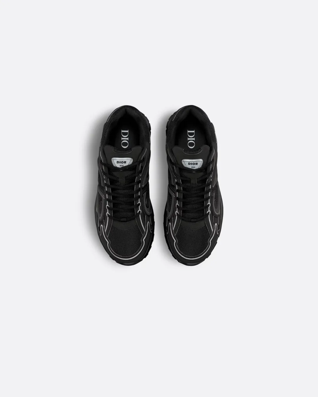 Dior B30 Sneaker - Black Mesh and Technical Fabric