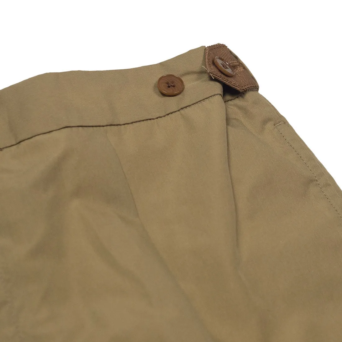 Easy pants in tan cotton/nylon