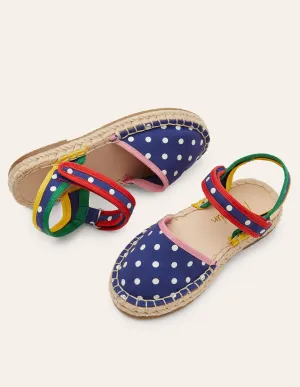 Espadrilles-College Navy Spot