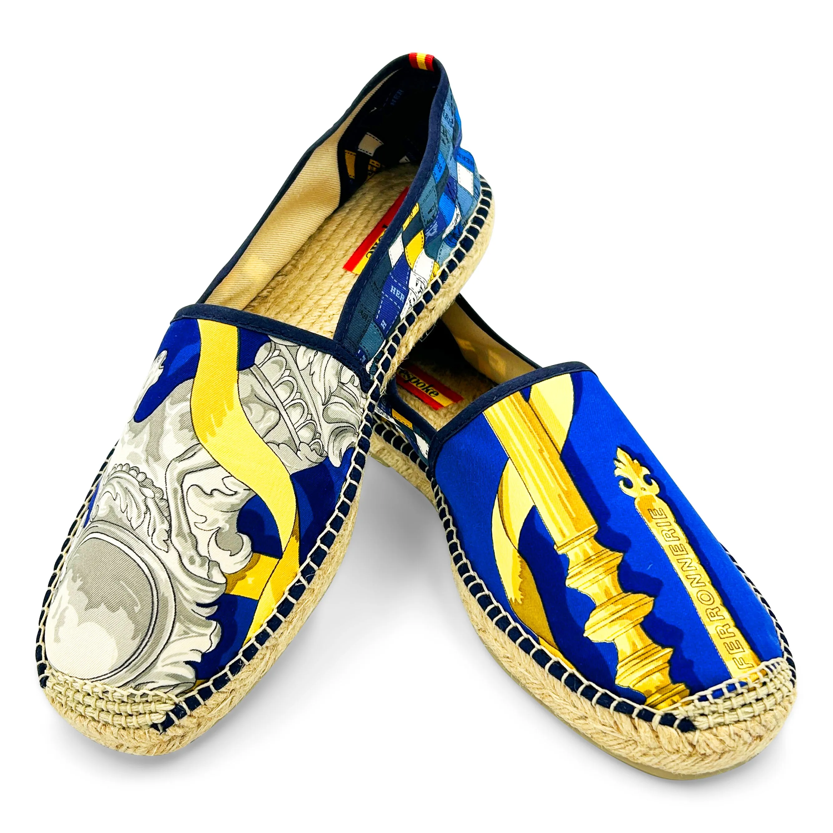 FERRON CARRE Blue Classic Espadrilles