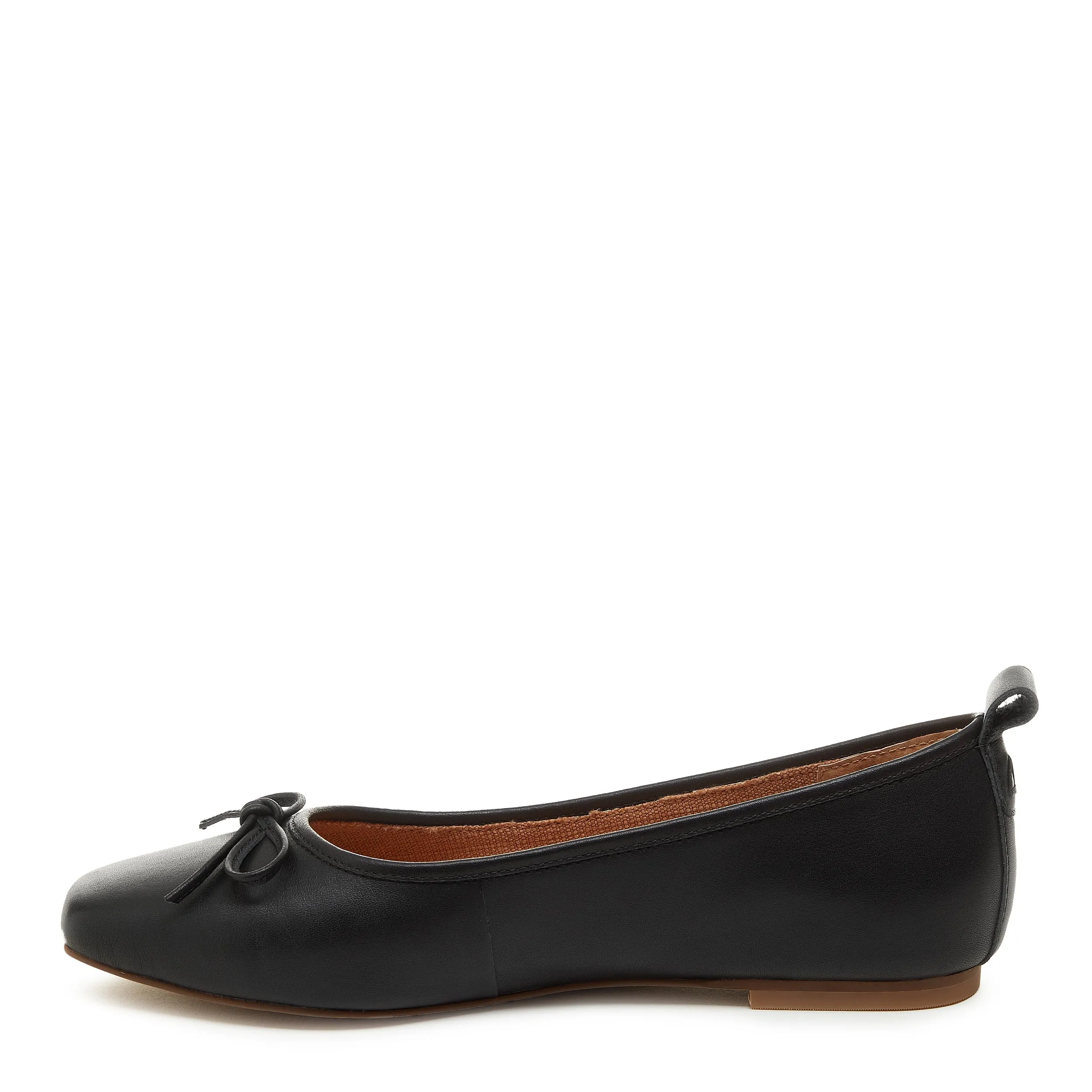 Frankie Black Ballet Flats