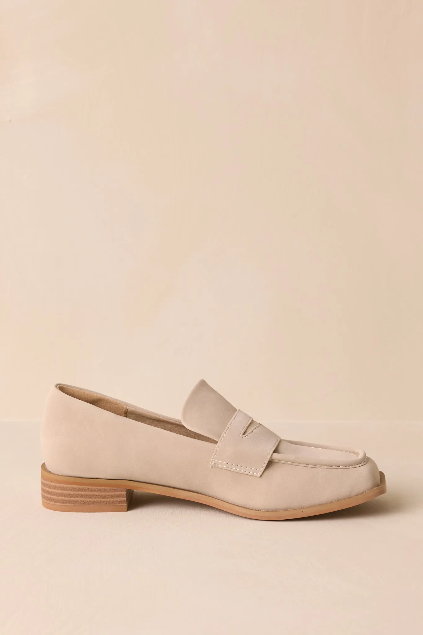 Good Memory Taupe Loafers