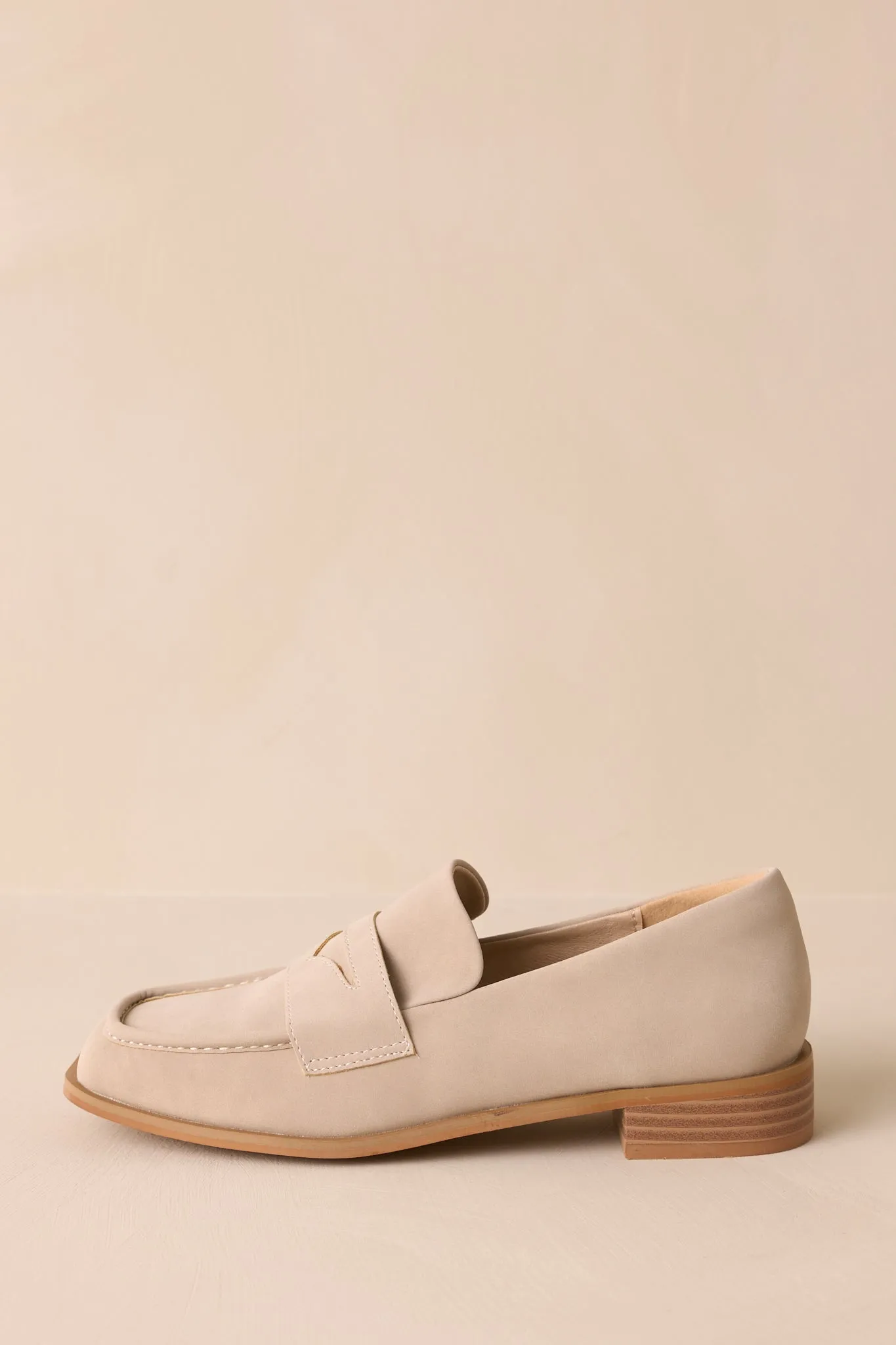 Good Memory Taupe Loafers