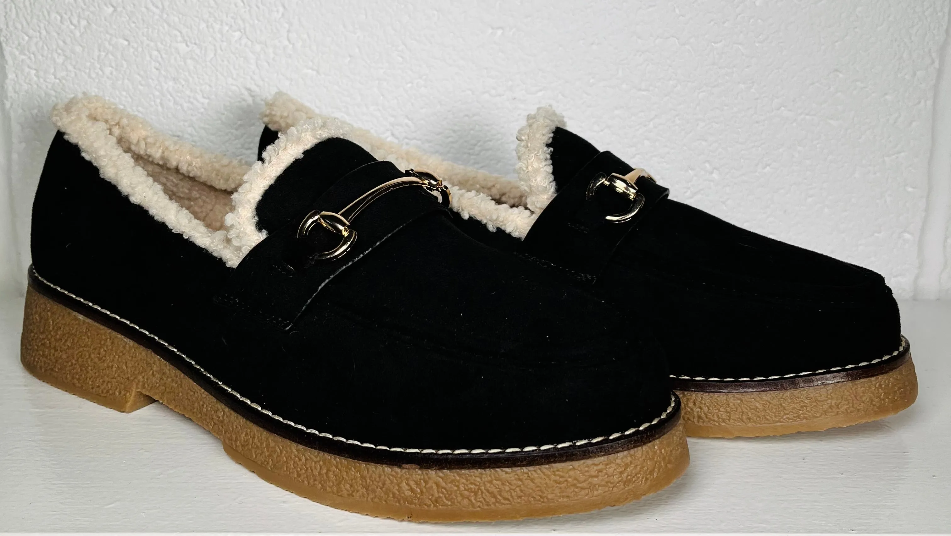 Heavenly Cosy Loafer - Black