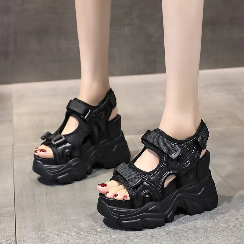 Joskaa 2024 New Chunky Platform Sandal