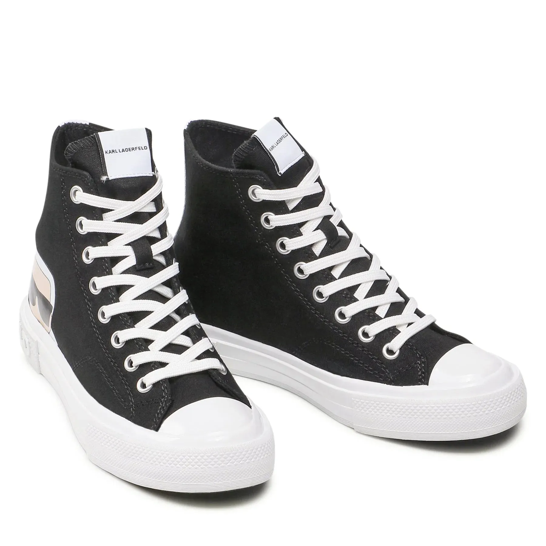 KARL LAGERFELD KAMPUS III SNEAKERS IN BLACK