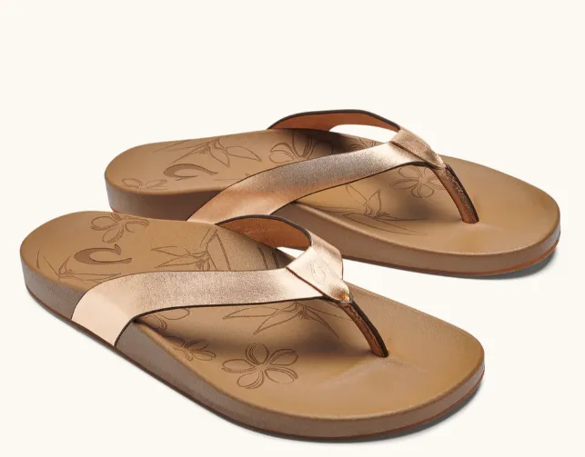 Kīpe‘a Women’s Leather Beach Sandals