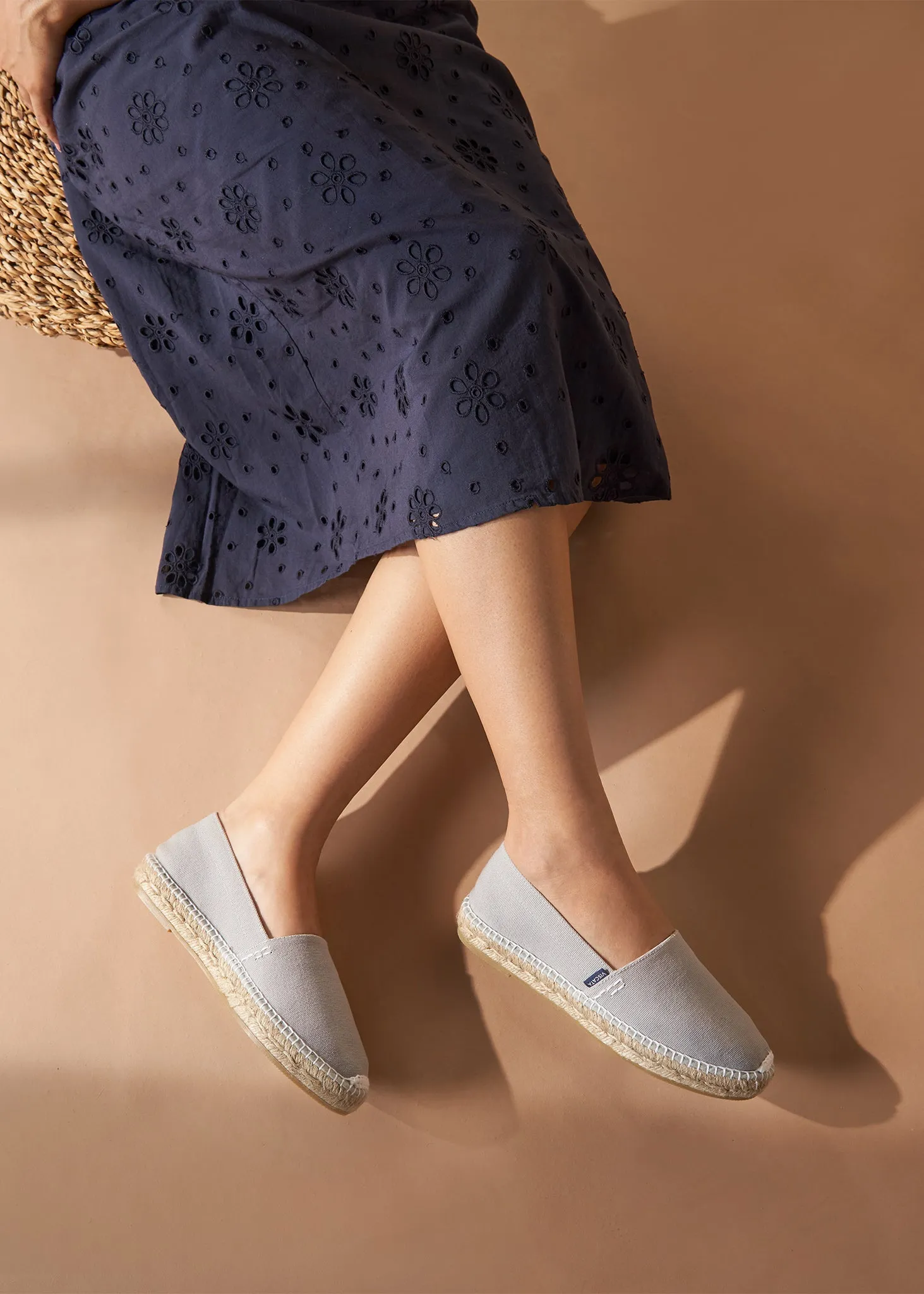 Llafranc Canvas Espadrille Flats