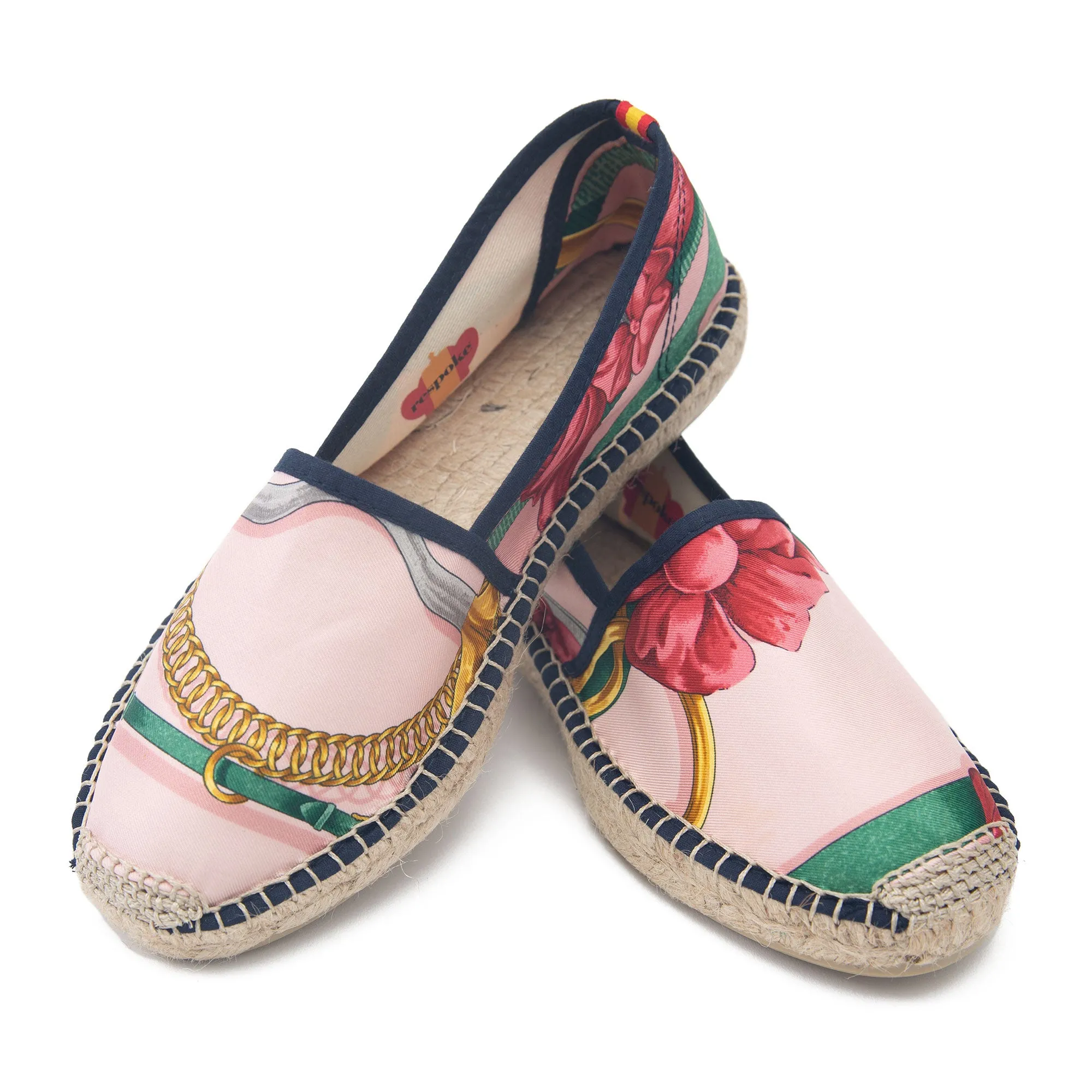 MANEGE Pink Classic Espadrilles