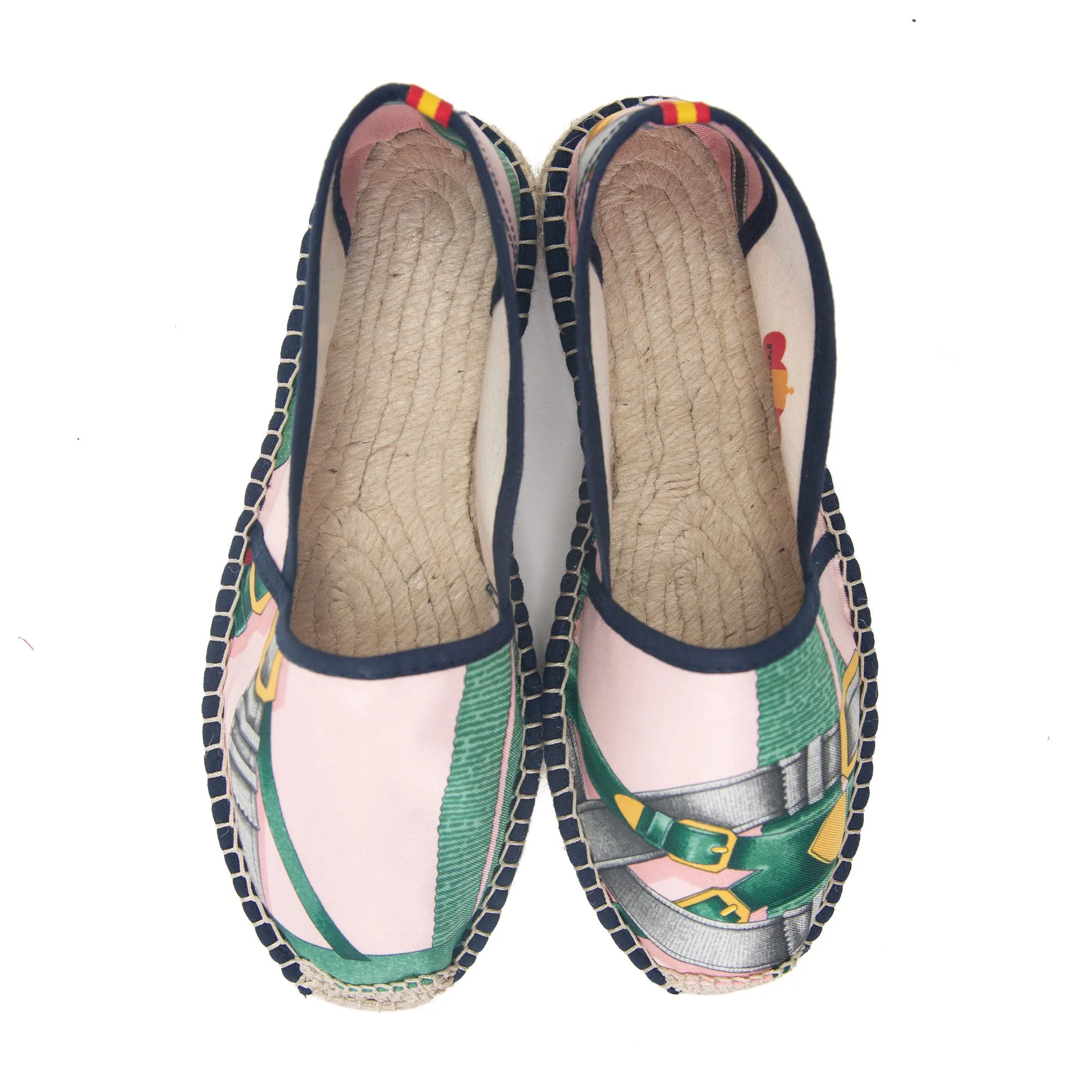 MANEGE Pink Classic Espadrilles