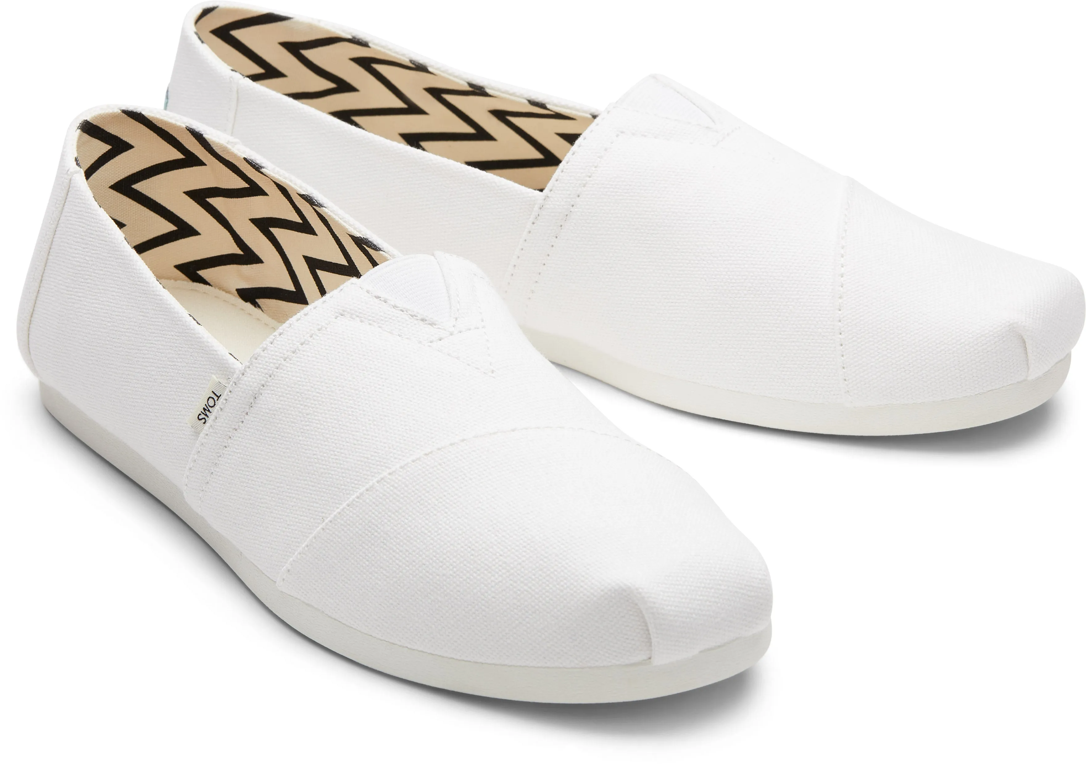 Men's Alpargata Classic - White Canvas