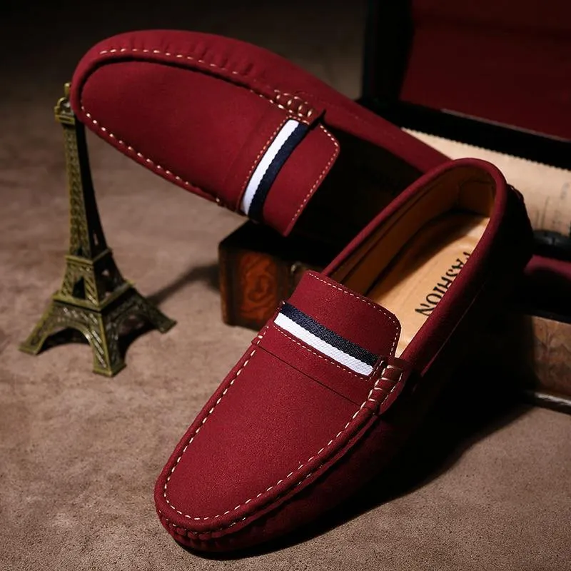 Men's Cow Suede Leather Luxury Loafers