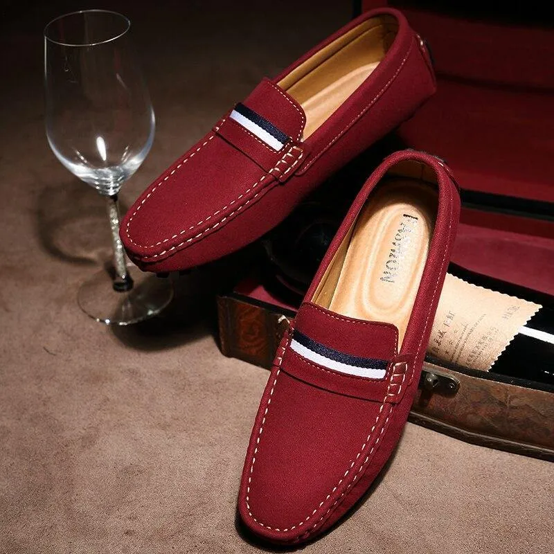 Men's Cow Suede Leather Luxury Loafers