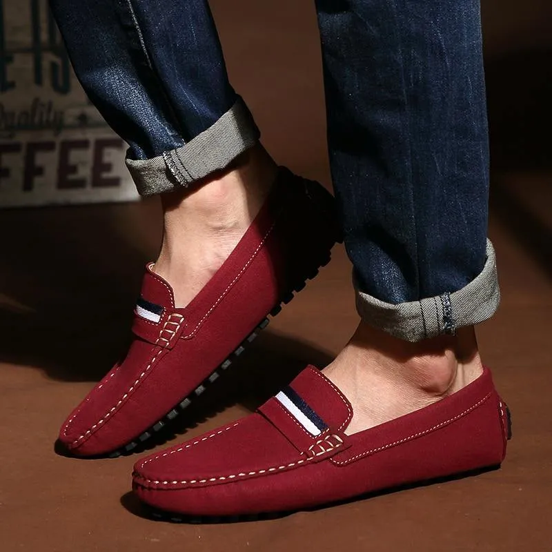 Men's Cow Suede Leather Luxury Loafers