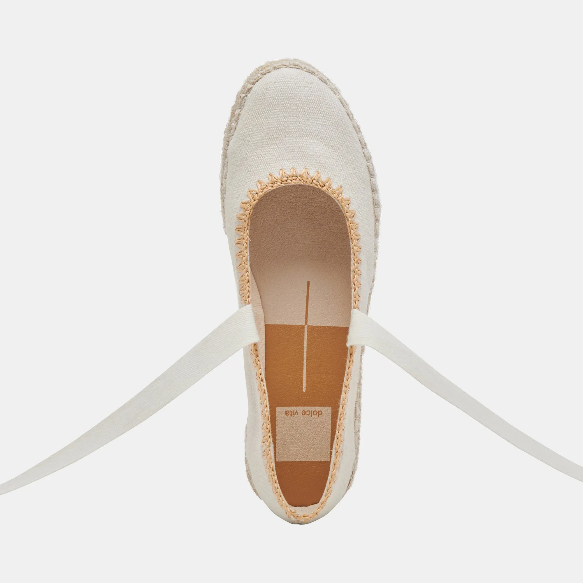 MORGAN FLATS IVORY CANVAS