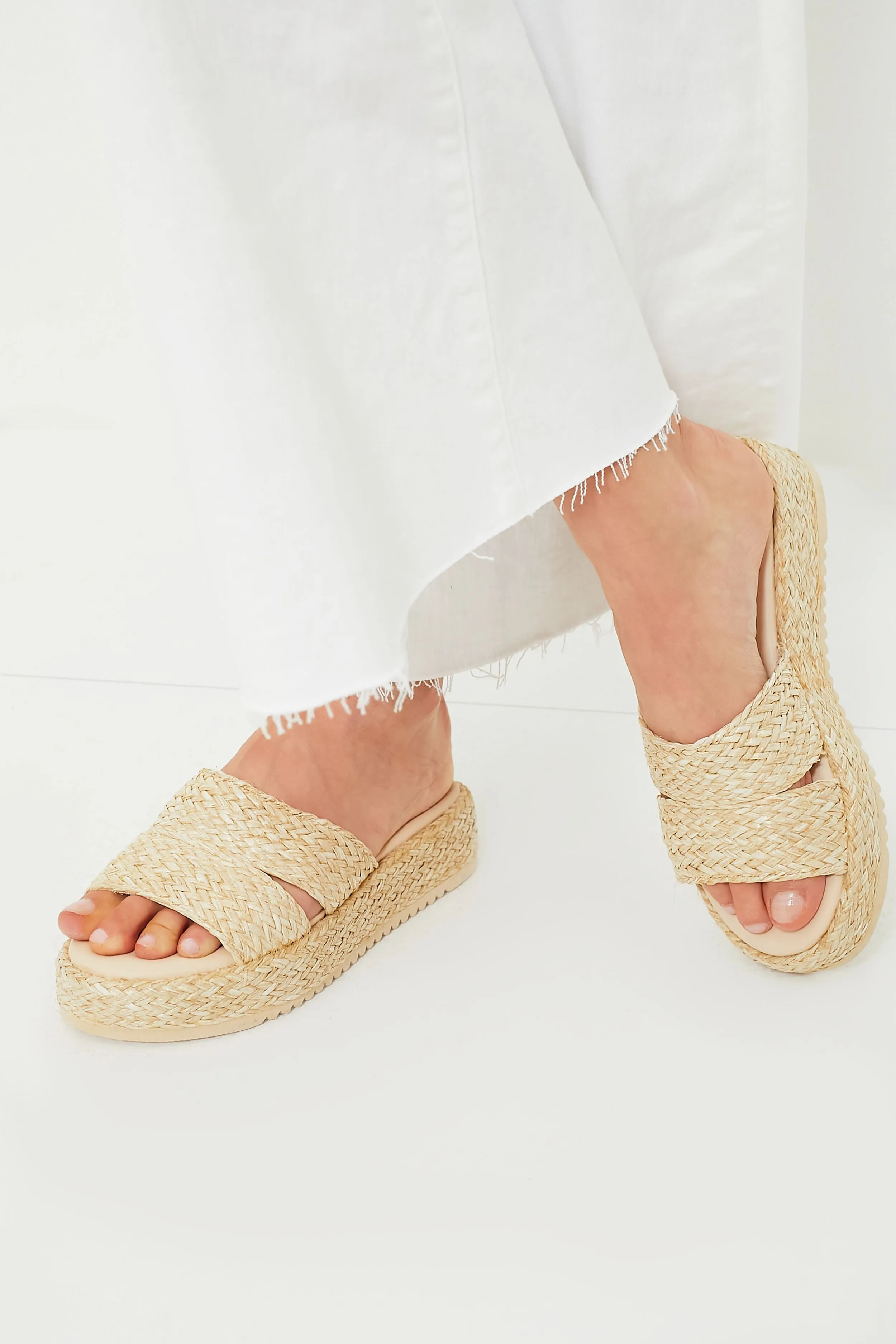 Natural Layback Sandals