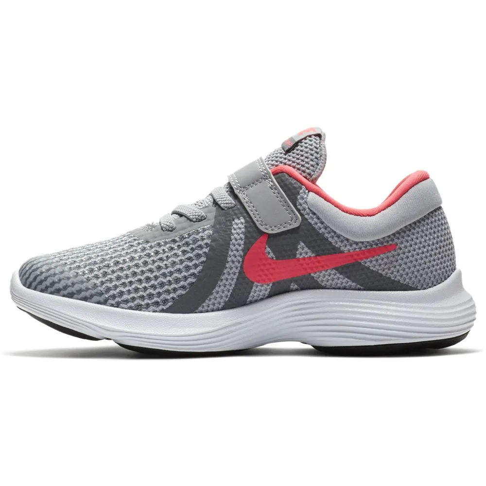 Nike Wolf Grey/Racer Pink Revolution Children's Sneaker