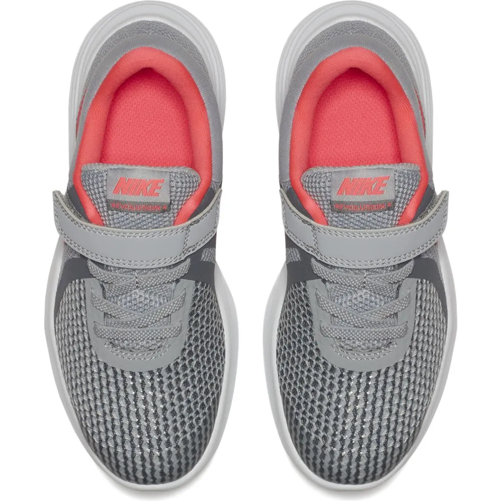 Nike Wolf Grey/Racer Pink Revolution Children's Sneaker