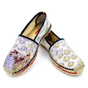 OCEANE Lilac Classic Espadrilles