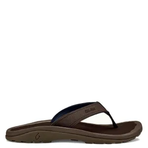 Olukai Men's 'Ohana Sandal - Dark Wood/Dark Wood 10110-6363