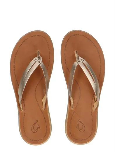 Olukai Women's Kapehe Luana Sandal - Bubbly/Sahara 20468-FAFM