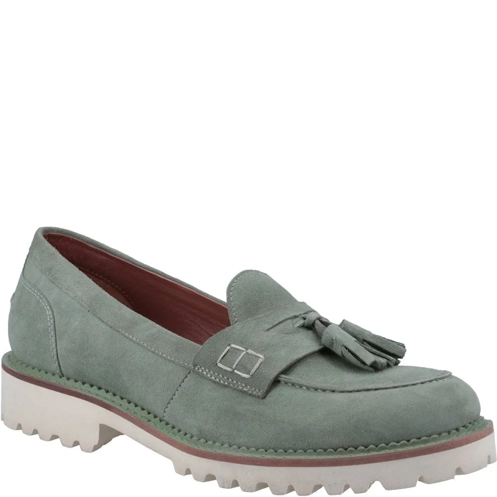 Sage Ginny Suede Loafers