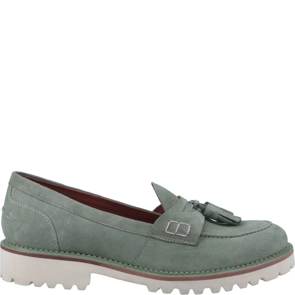 Sage Ginny Suede Loafers