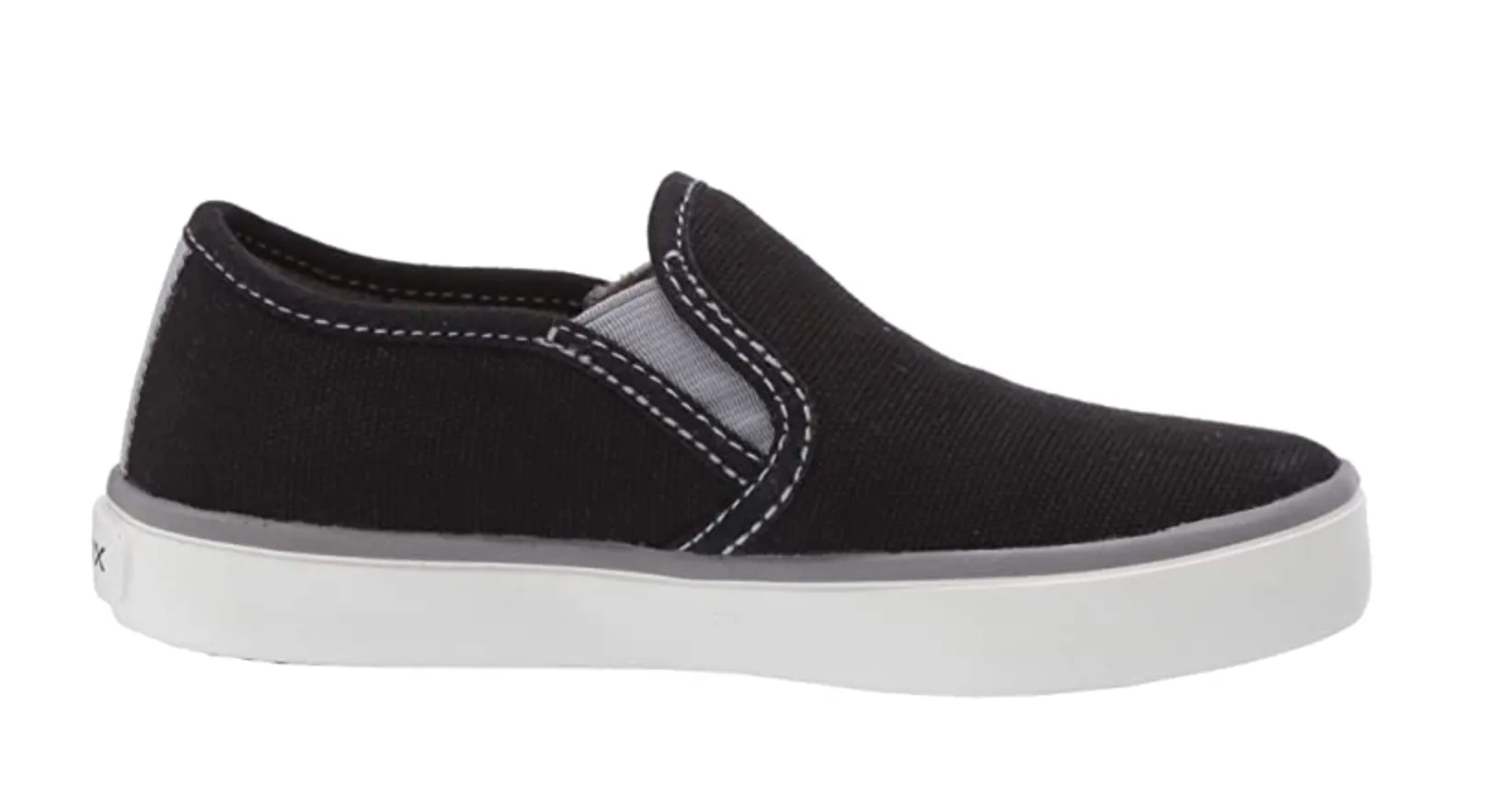 SALE Geox J Kilwi Canvas Flat Sneaker