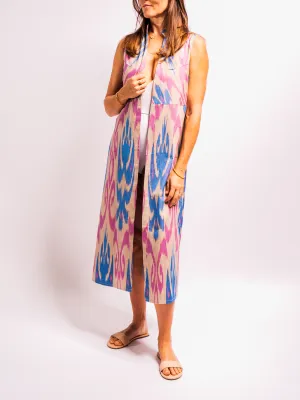 Sleeveless Cotton Caftan