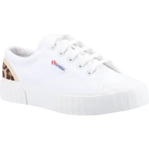 Superga 2630 Stripe Pad Leopard Shoes