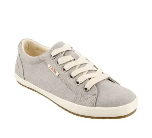 Taos Women's Star Canvas Sneakers- Grey Wash