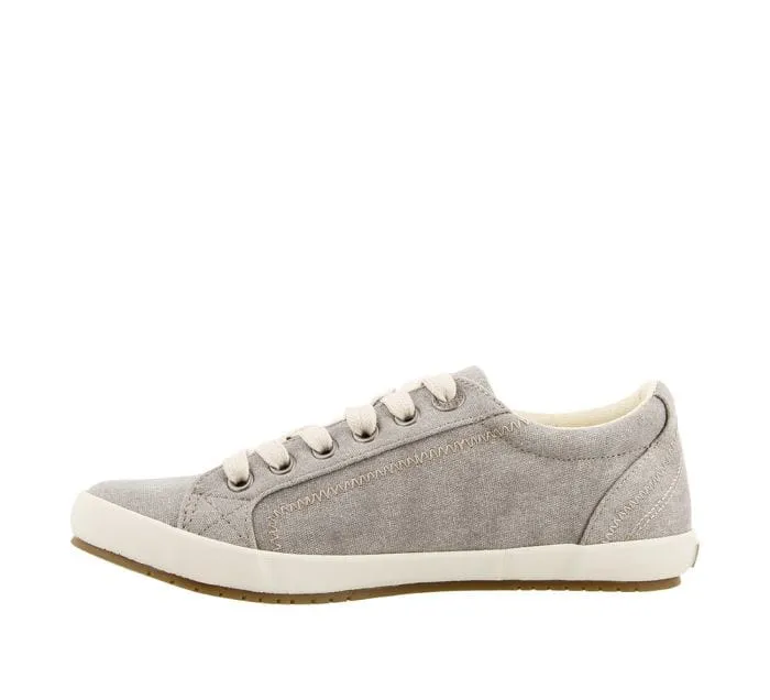 Taos Women's Star Canvas Sneakers- Grey Wash