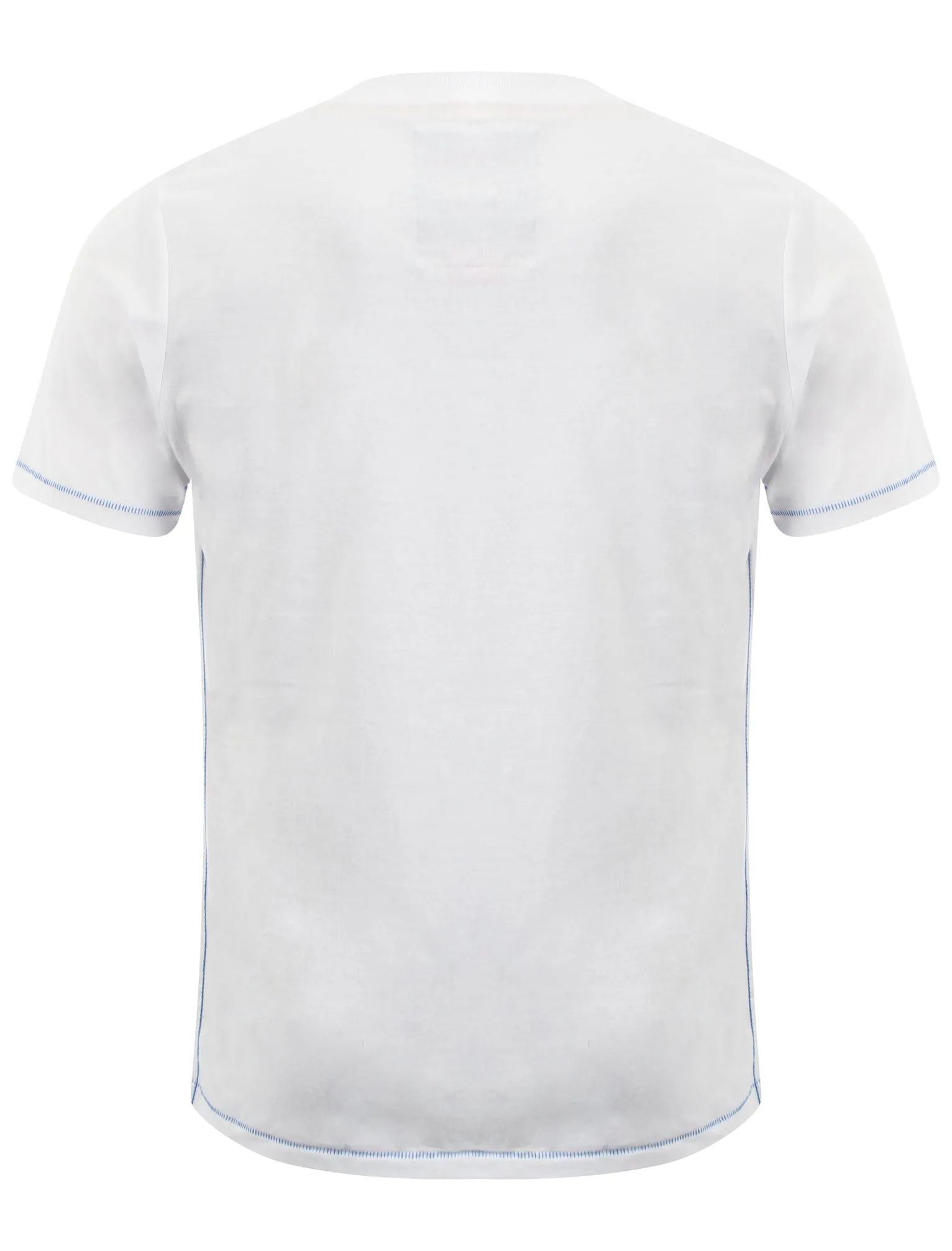 Tokyo Laundry Venice Bay Crew Neck T-shirt in Optic White