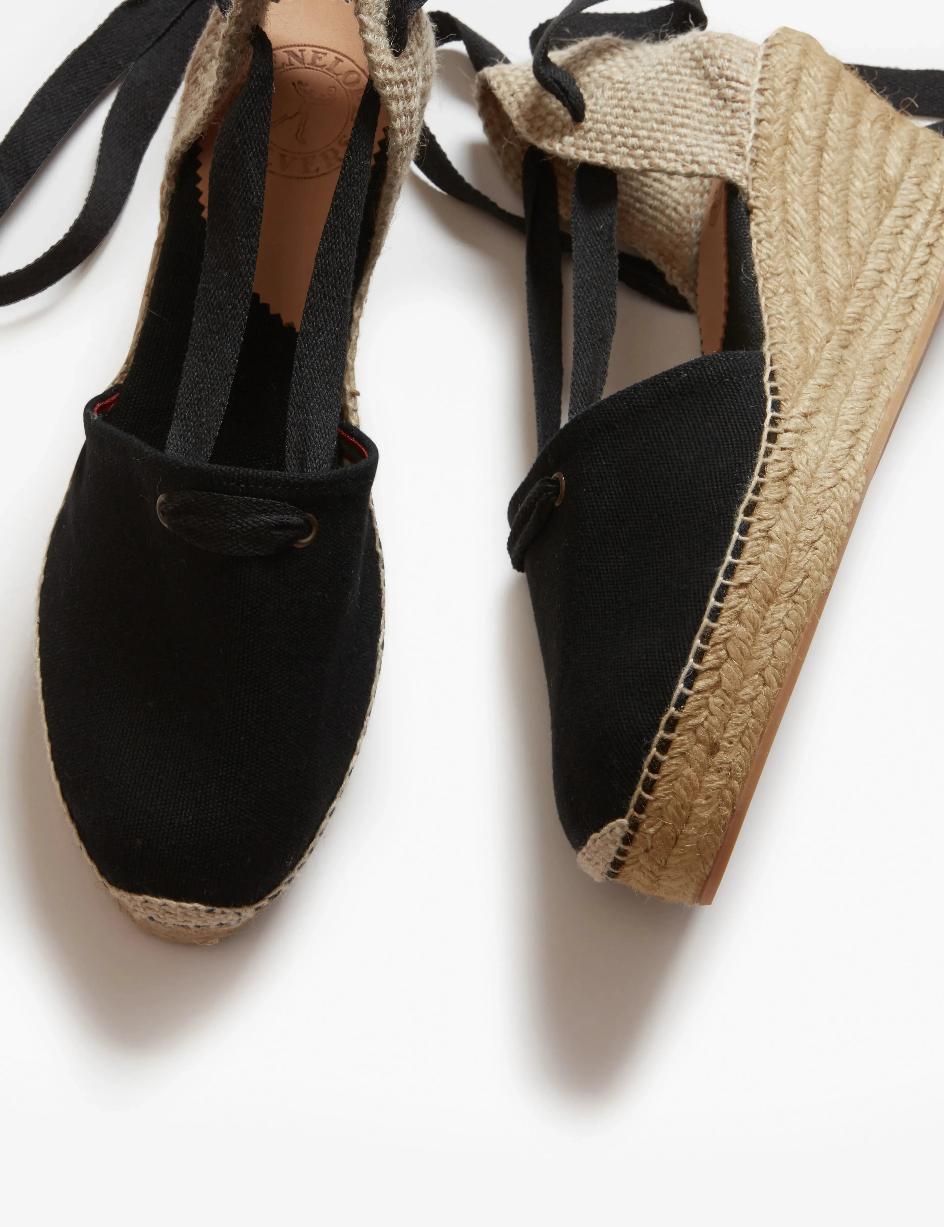 Valenciana Espadrille - Black