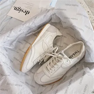 xiangtuibao   Retro Flat Bottom Casual and Lightweight Classic Sneakers Women Shoes Sneaker Women