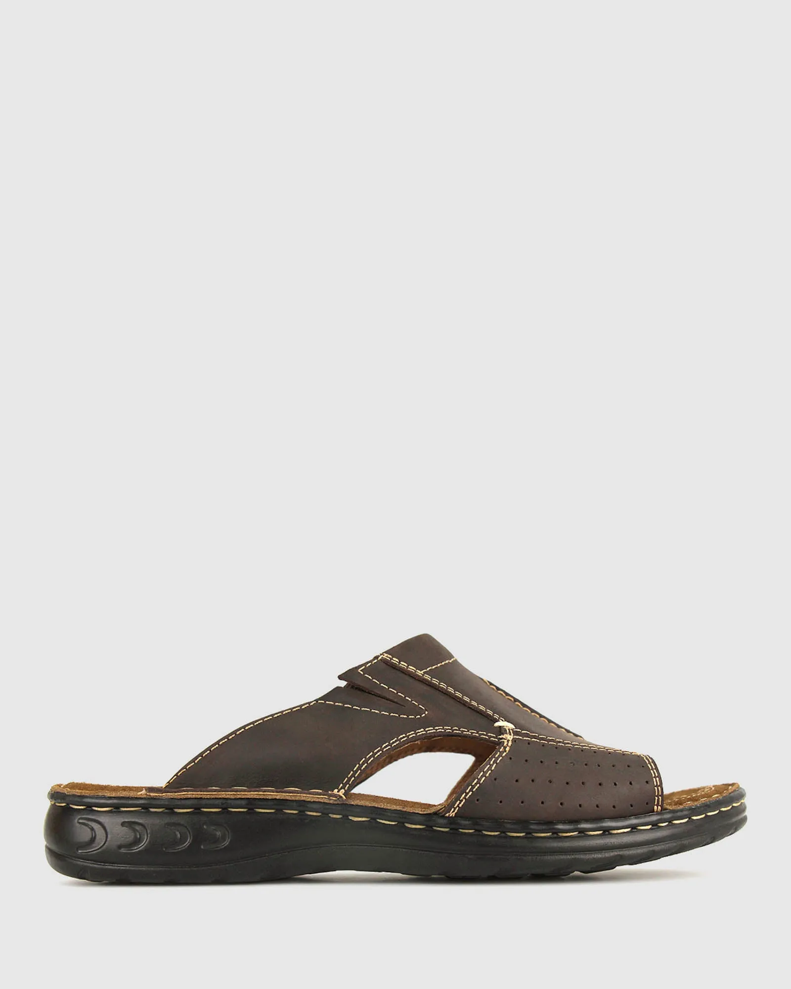 ZEKE Leather Comfort Slides